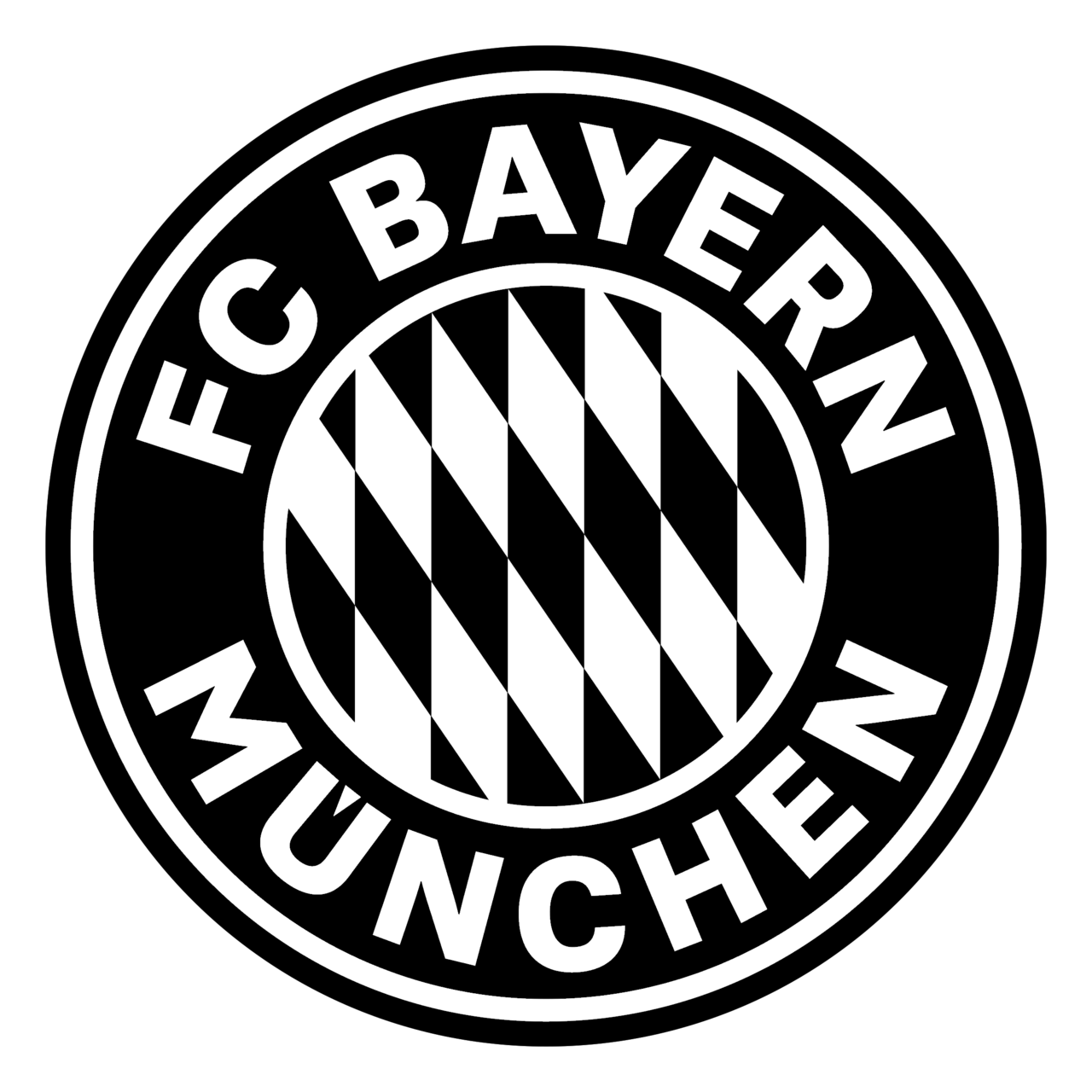 Bayern Munich Logo Black and White – Brands Logos