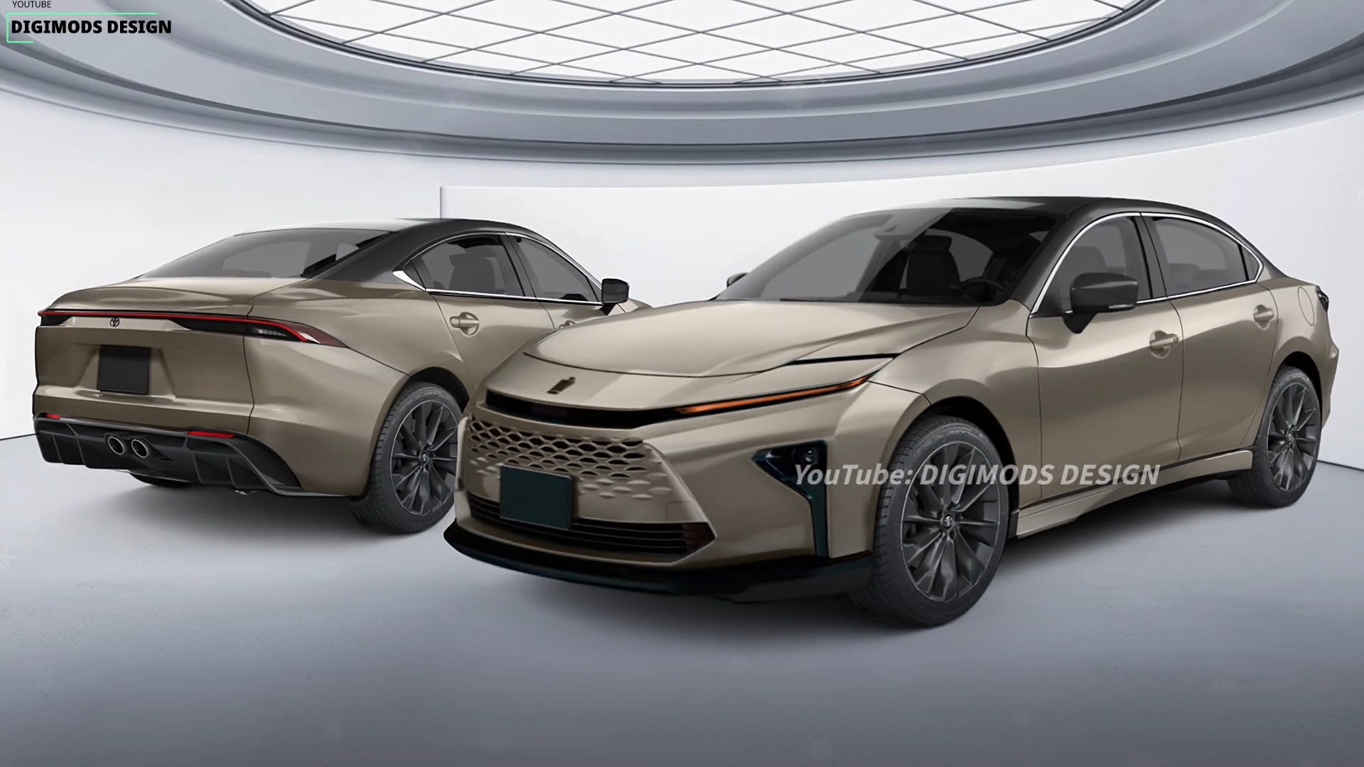 Imagined 2025 Toyota Camry 'XV80' Feels Like a Cooler and Nimbler Crown