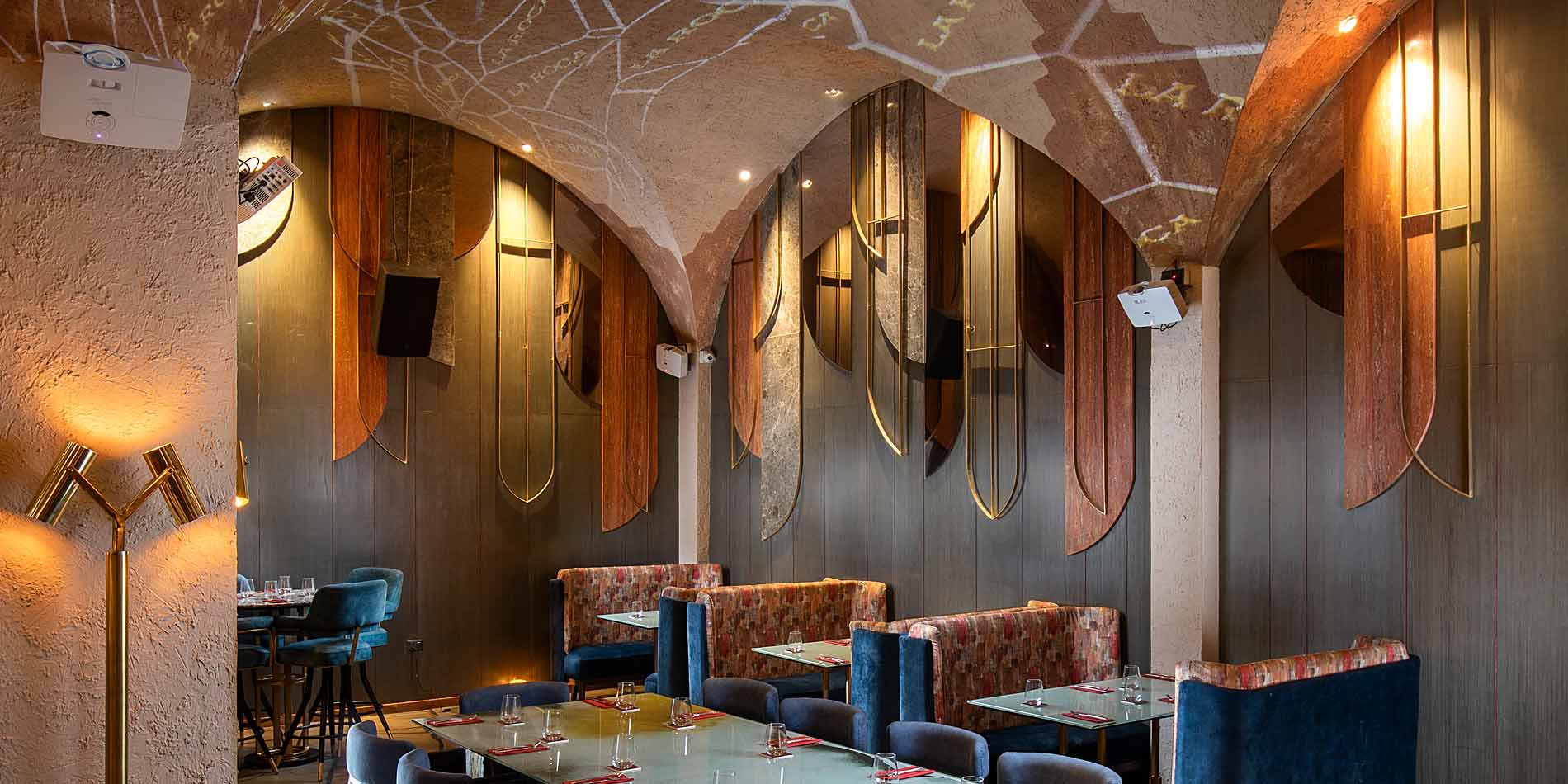 La Roca restaurant interior designer | Sumessh Menon Associates